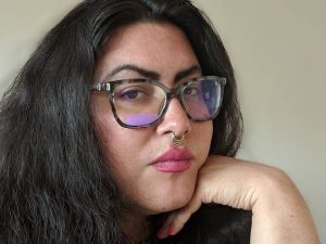 Poet Stephanie Adams Santos