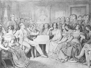 black and white pencil illustration