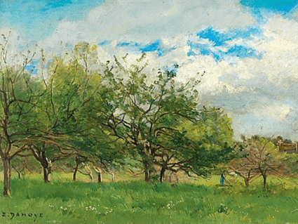 Landscape in Summer by Pierre Emmanuel Damoye