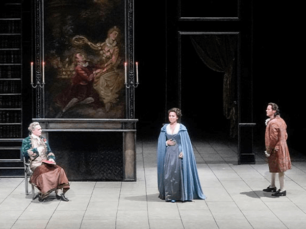 Photo from Poulenc’s Dialogues des Carmélites. Courtesy of the Met Opera.