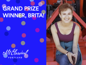 Our Birthday Grand Prize winner is… | All Classical Portland - Vimarsana News