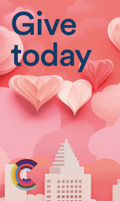 Mobile pop up for Lovefest 2025, support All Classical Radio with a gift today