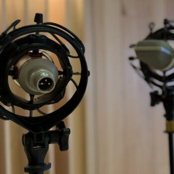 Featured image for All Classical Radio's Access Recording Project, close up of a microphone