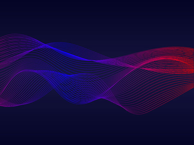 Image of radio waves
