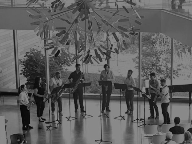 Portland Saxophone Ensemble; Luigi Boccia