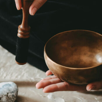 Tibetan singing bowl