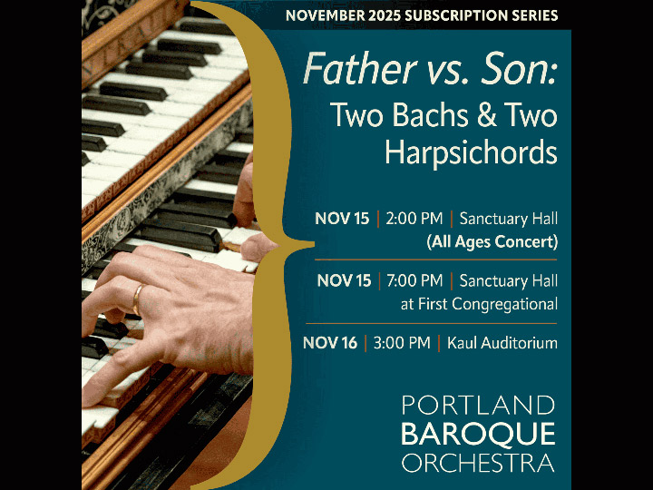 Spotlight: Portland Baroque Orchestra, Father vs. Son