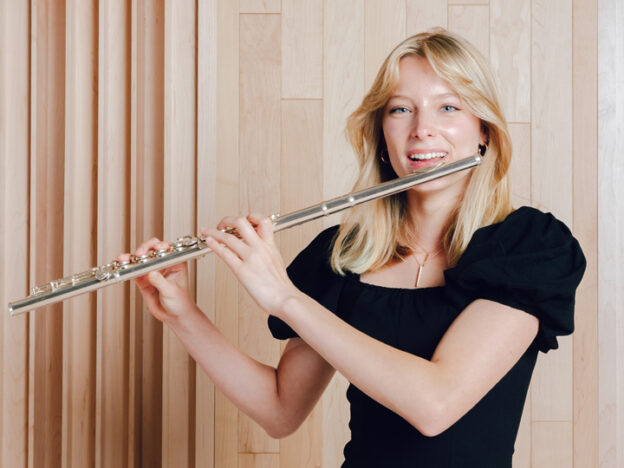 Dana Sparling, All Classical Radio’s 2025 Young Artist in Residence. Photo by Frankie Tresser.