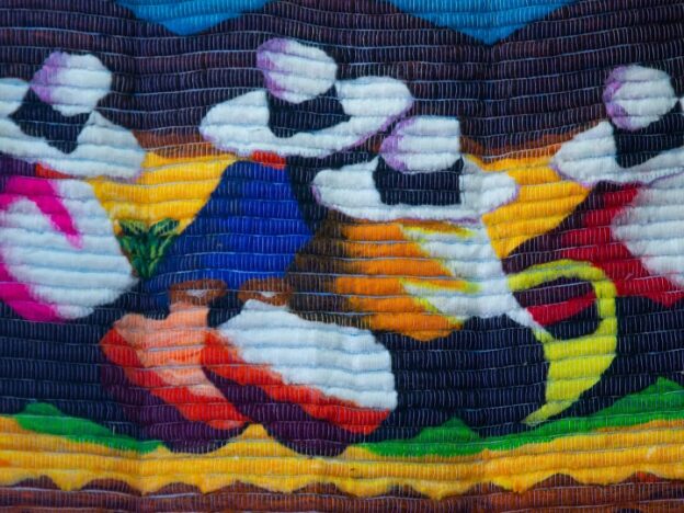 Colorful Argentinian tapestry