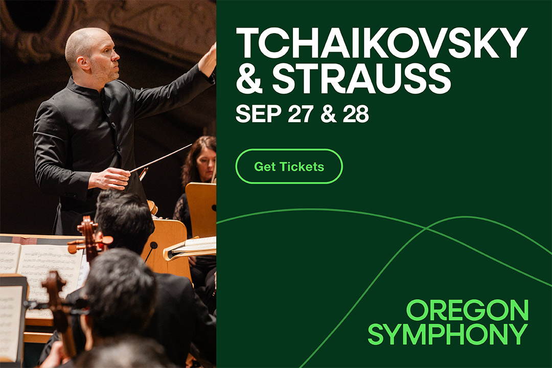 Banner: Oregon Symphony, Tchaikovsky & Strauss