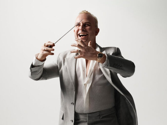 Yannick Nézet-Séguin, conductor of Vienna Philharmonic New Year’s Concert 2026. Photo by Paola Kudacki.