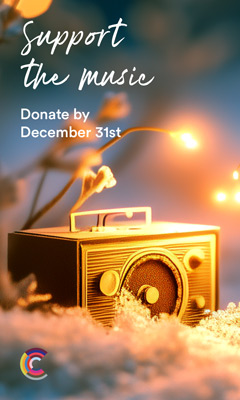 Desktop pop-up banner for 2025 End of Year Giving