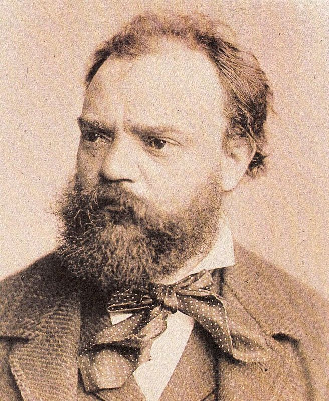 Sepia photo of Dvořák