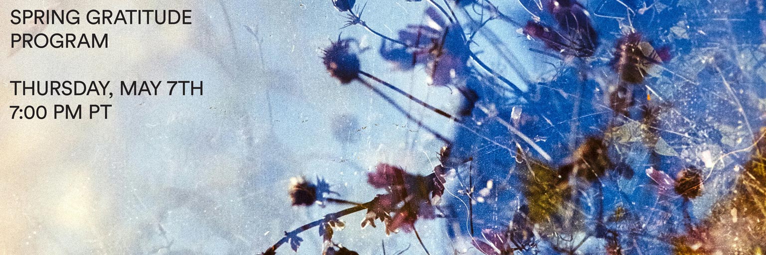 Desktop web banner for All Classical Radio's 2026 Spring Gratitude Program