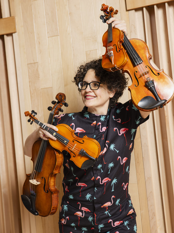 Anthea Kreston, All Classical Radio's 2026-2027 Artist in Residence. Photos by Christine Dong.