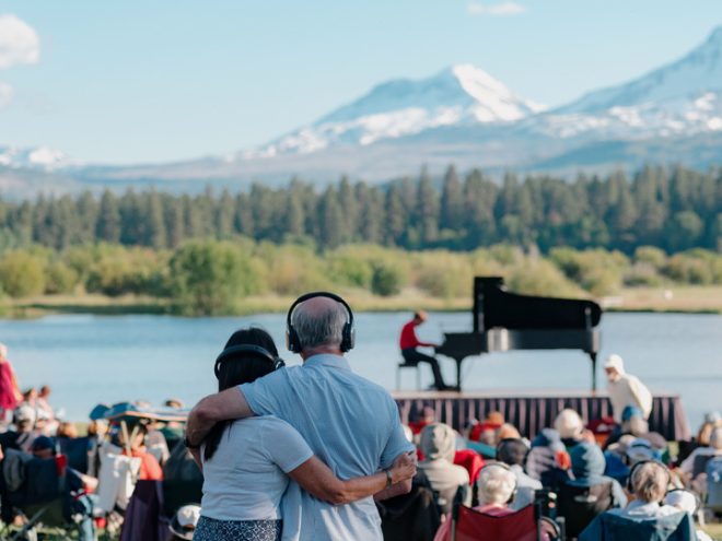 Hunter Noack at Black Butte Ranch by Arthur Hitchcock for IN A LANDSCAPE