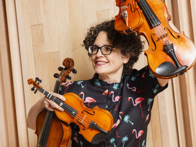 Anthea Kreston, All Classical Radio's 2026-2027 Artist in Residence. Photos by Christine Dong.